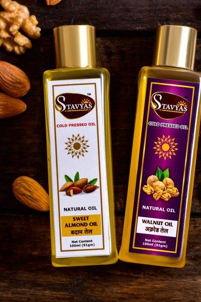 Almond-Walnut Cold Pressed Oil